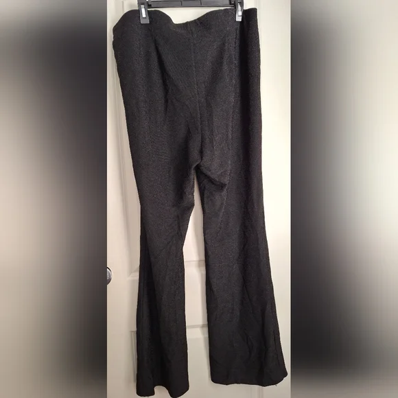 Pull-On Flare Stretch Lurex High-Rise Pant sz 2X 18/20 luxury elegant formal Str - Picture 5 of 10